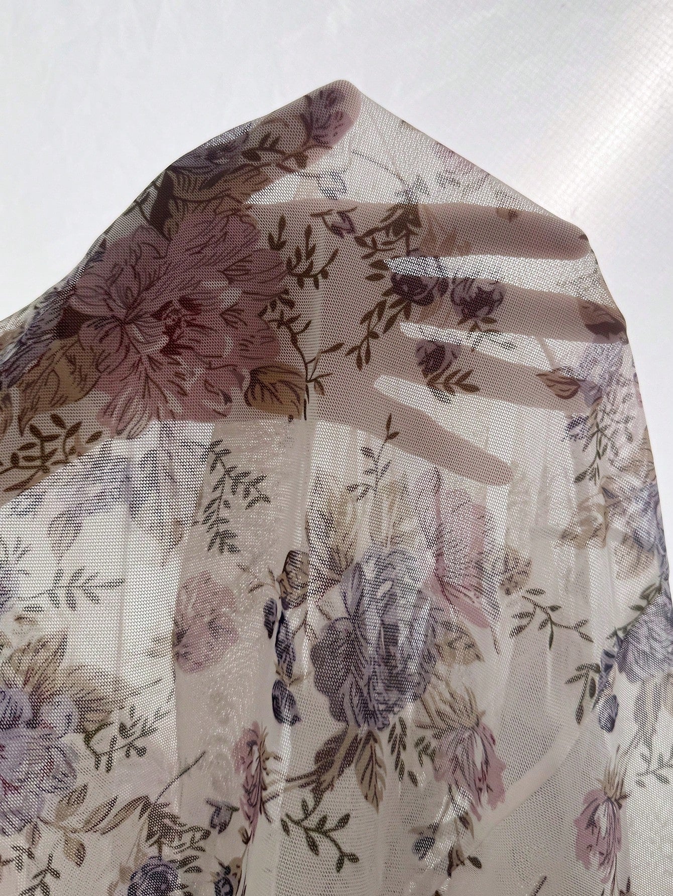 Sexy Floral Print Slip Dress With Bow Decor Bowknot تول قصير