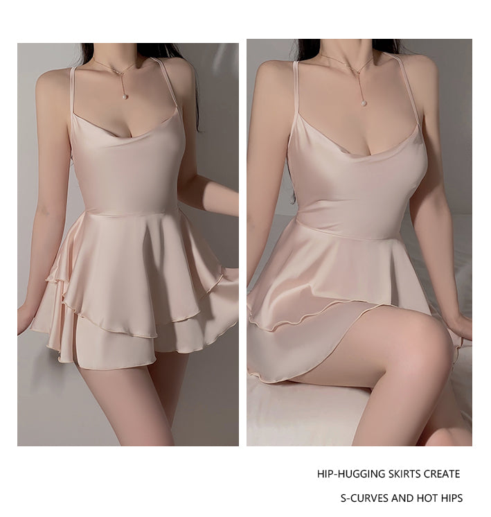 2 Pcs Satin Set طقم اول ليله ساتان ناعم