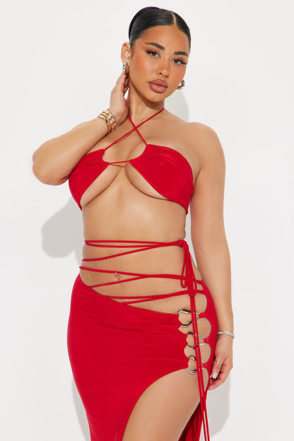 Say Less Maxi Skirt Set اغراء بدون كلمه