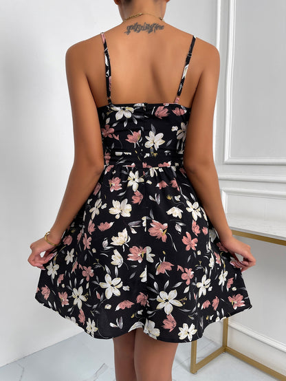 Calvaya Floral Print Cami Dress