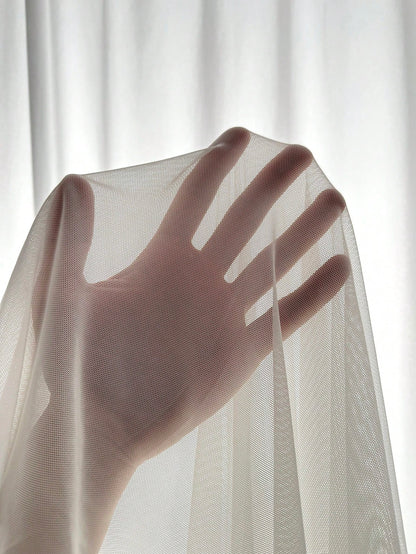 Crystal Vow Women's 3d Flower Design Lace Perspective Cami Dress Bridal Lingerie