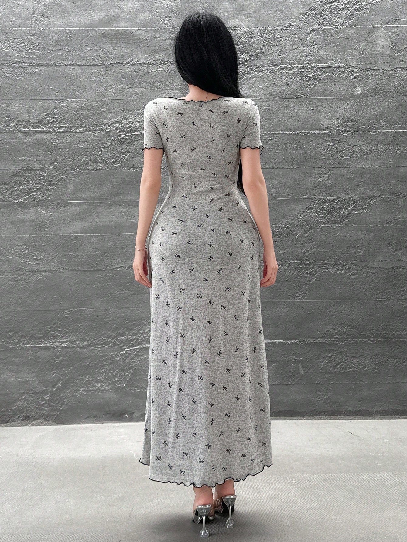 Feyla Bow Maxi Dress