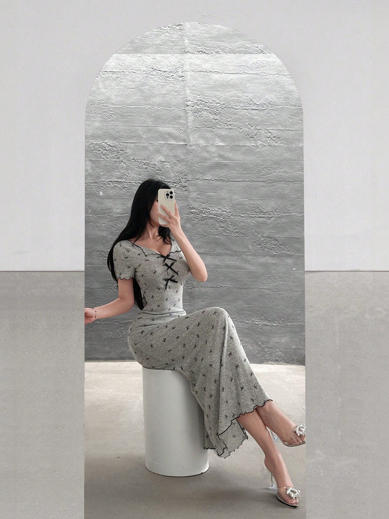 Feyla Bow Maxi Dress
