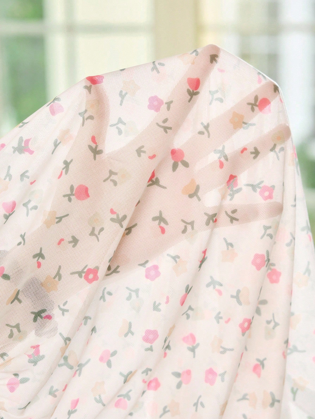 FloralLove Women's Sexy Floral Patchwork Sheer Lace Camisole Nightgown