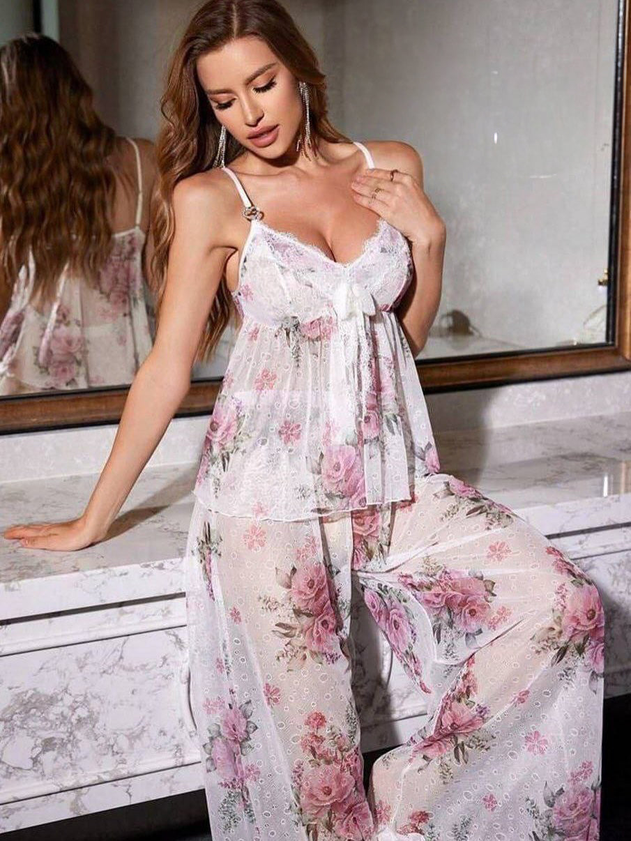 Cami &amp; Pants Pajama Set