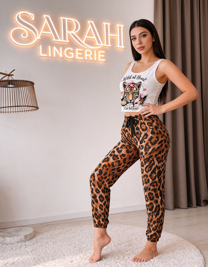 Eye Of The Tiger PJ Plush Pants