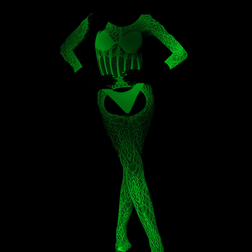 Glow Fishnet Jumpsuit