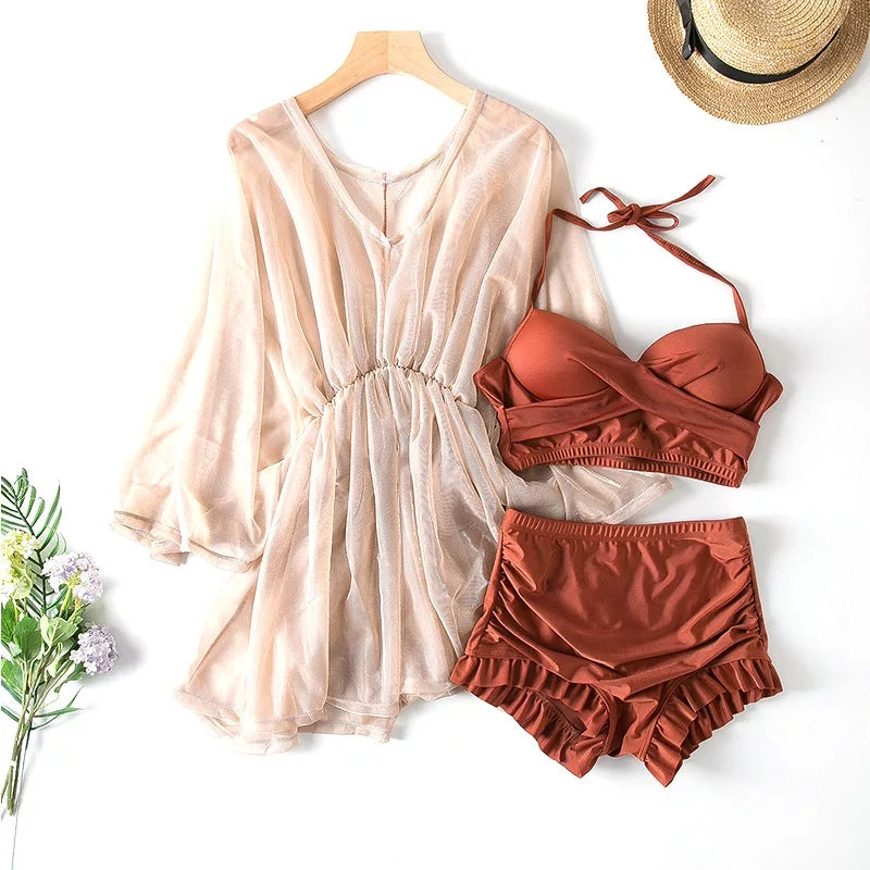 V-Neck Lounge 3-Piece Set
