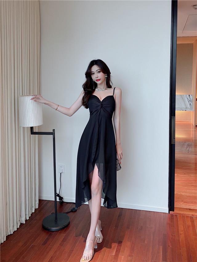 فستان لانجري تول