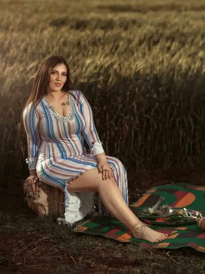 بدلة روقا مع ربطة شعر