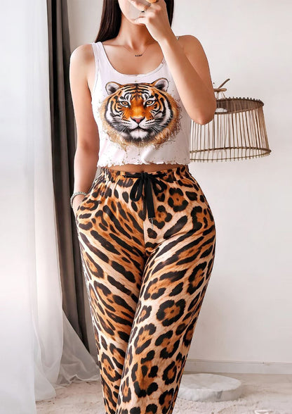 Eye Of The Tiger PJ Plush Pants