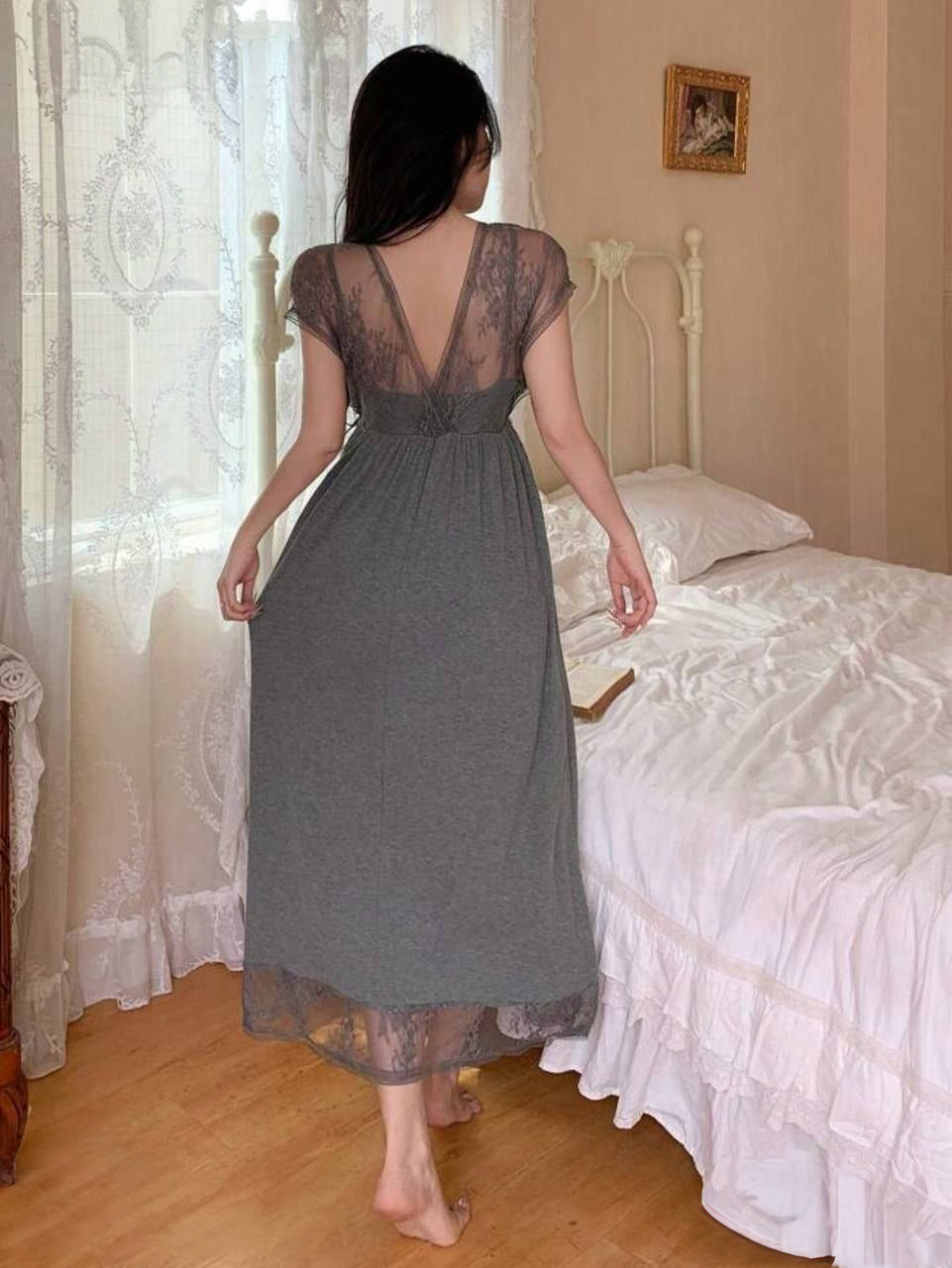 Lace Cami Long Nightdress