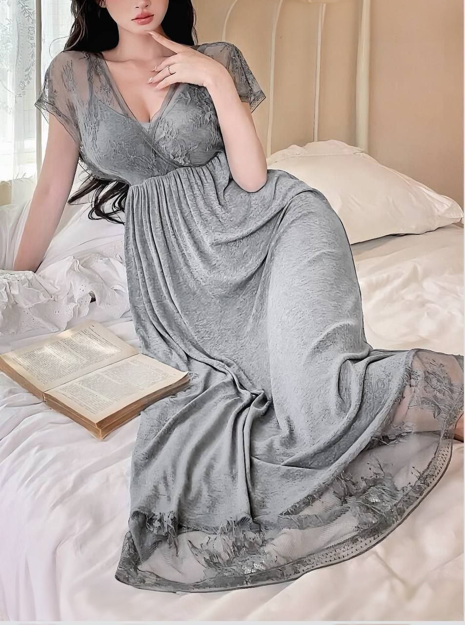 Lace Cami Long Nightdress